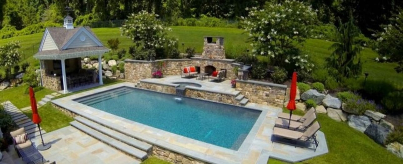 11 Awesome in Ground Backyard Inground Pool Ideas - Organize With Sandy