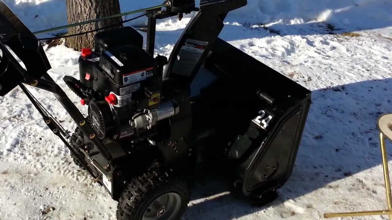 Sno Tek SnowBlower Review - Should You Buy It? - Organize With Sandy