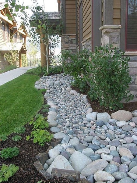 Around the House Dry Riverbed