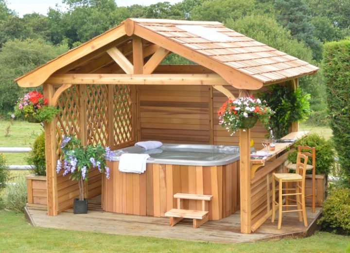 12 Mesmerizing And Attractive Hot Tub Enclosure Ideas Organize With Sandy