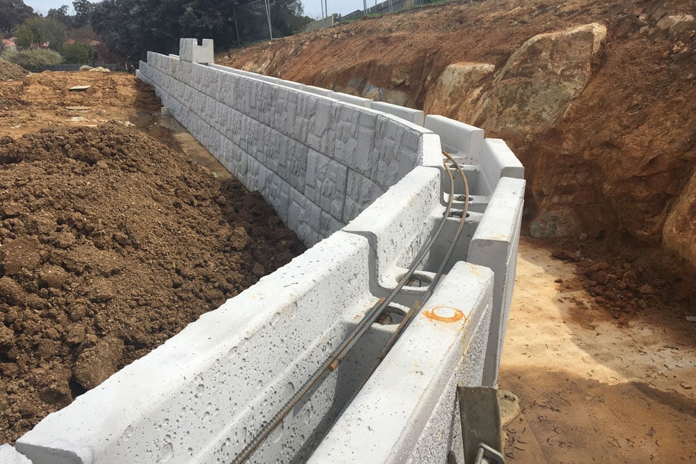 Cantilever Retaining Walls