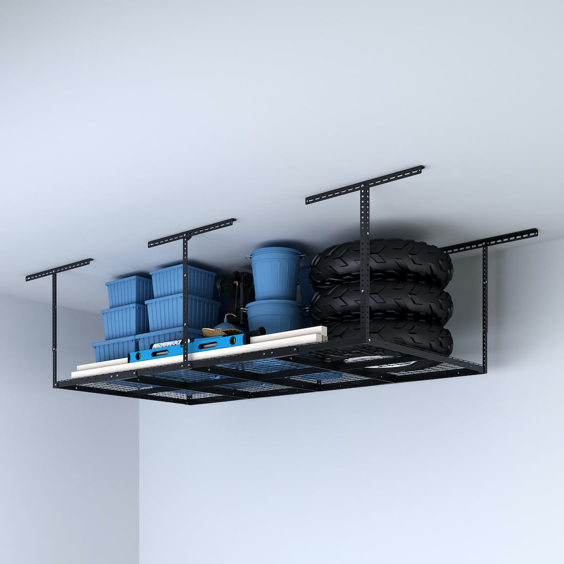 FlexiMounts Introduces GR48 4′ x 8′ Overhead Garage Storage Rack for ...