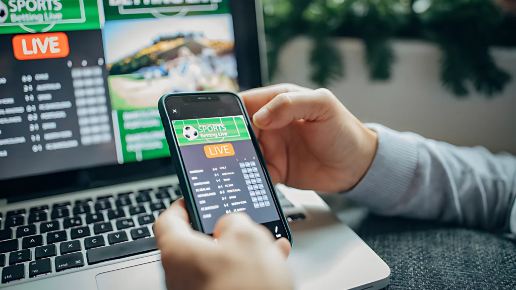 User friendly interfaces of online betting games
