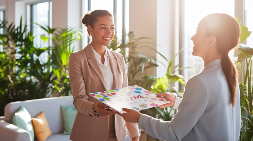 Creating the first day memorable during onboarding